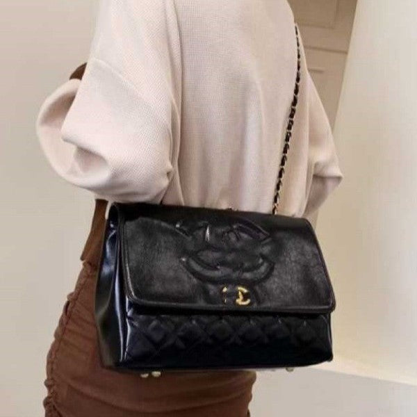 2025 Fashion High-end Bag New Small Square Underarm Bag All-match Crossbody Bag Chain Shoulder Bag Fashion Tote (Copy)