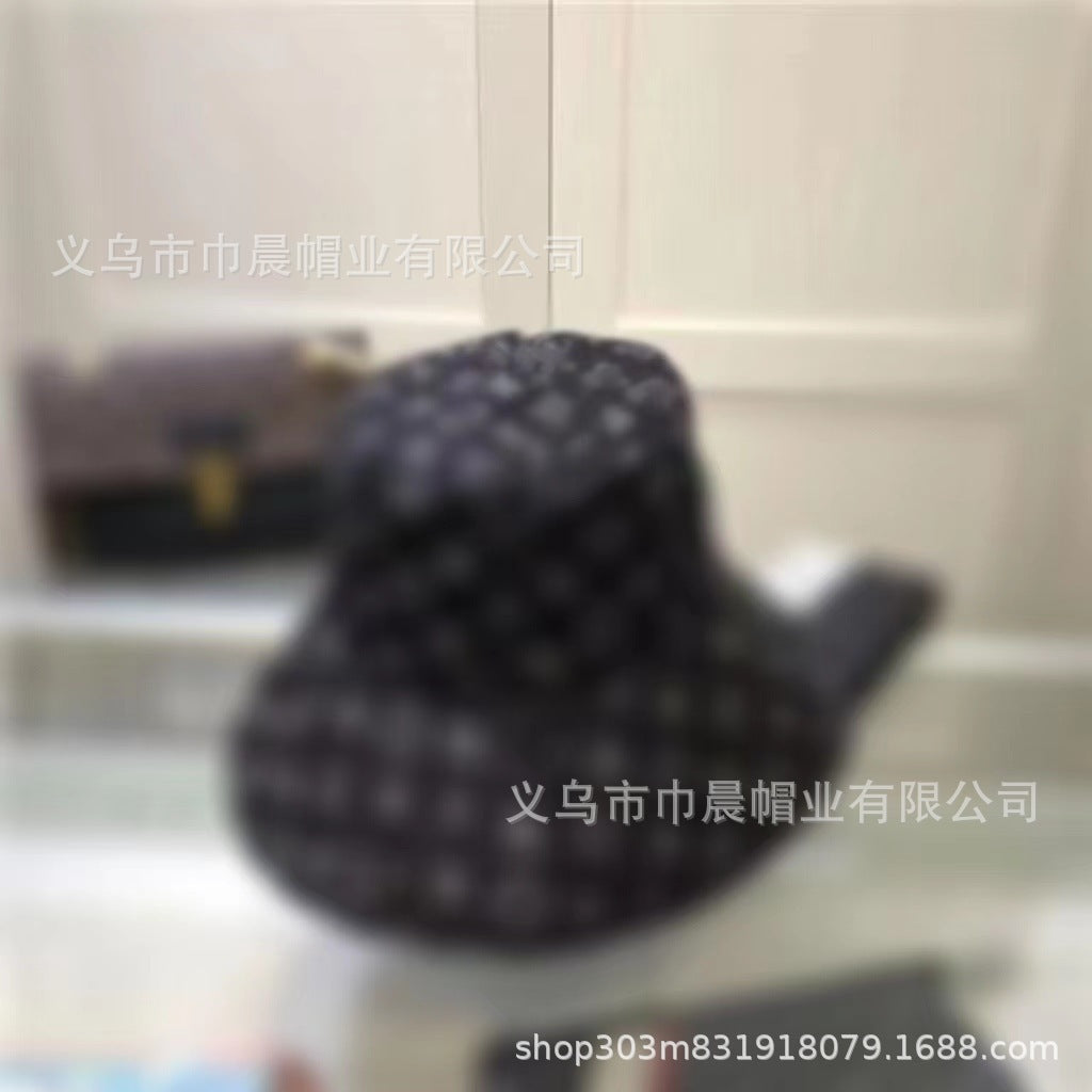 Denim fisherman hat female Korean style fashion street sun protection basin hat presbyopic hat