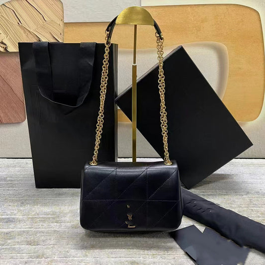 2025  Fashion High-end Bag New Small Square Bag Rhombic Underarm Bag All-match Crossbody Bag Chain Shoulder Bag Fashion Tote